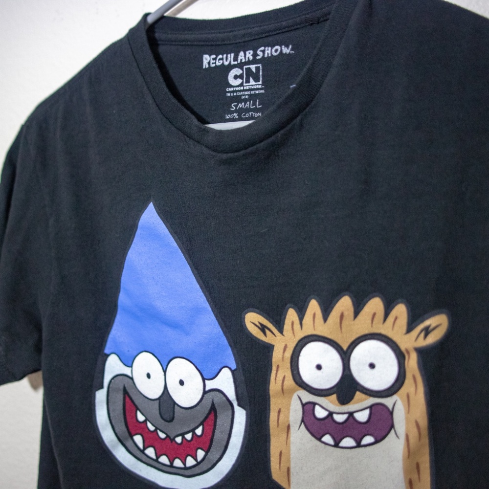Regular Show Cartoon Network Small Graphic T-shirt